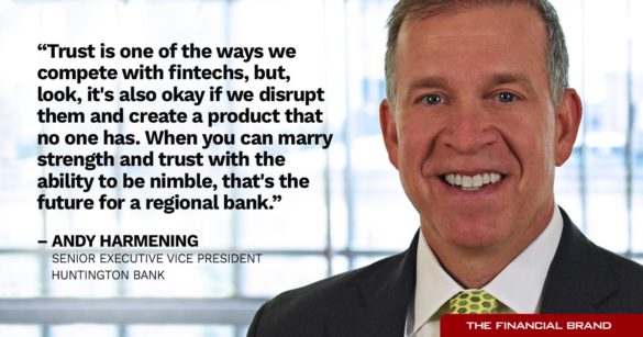 Andy hermenning相信金融科技将为地区银行报价竞争未来